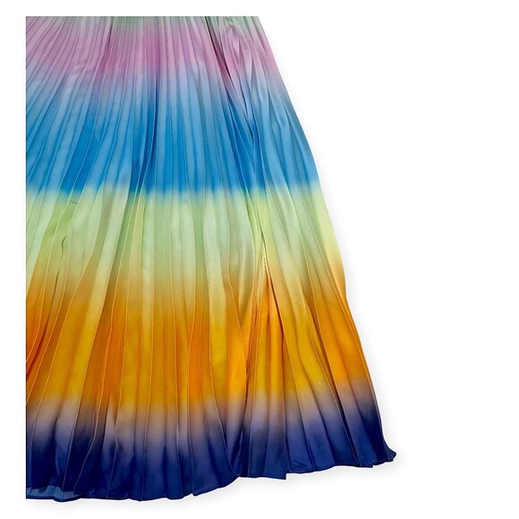 Jonathan Simkhai Annita Halter Dress Capri Blue Size 2 NWT - Picture 11 of 16